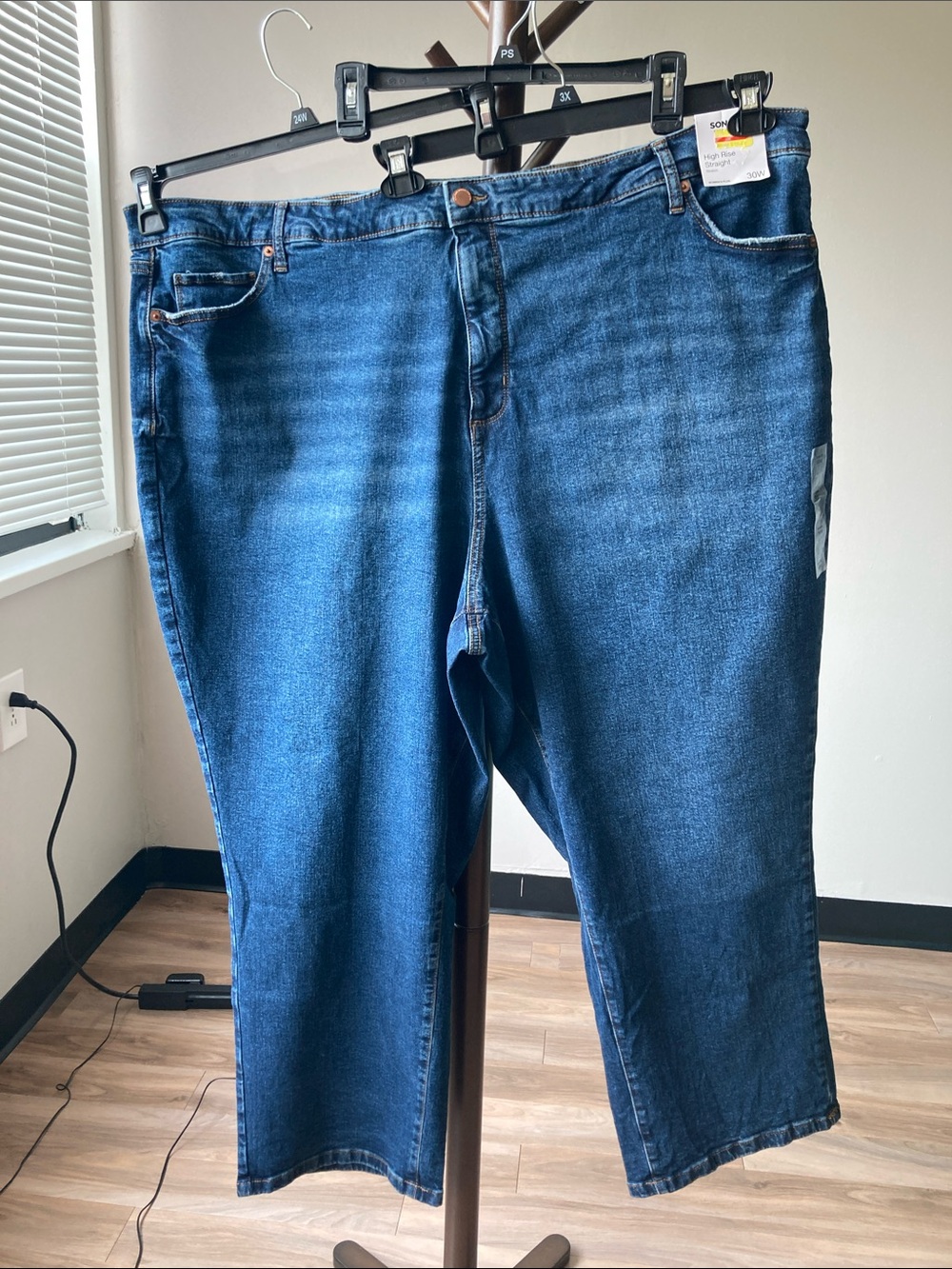 Sonoma high rise straight leg jean  30W